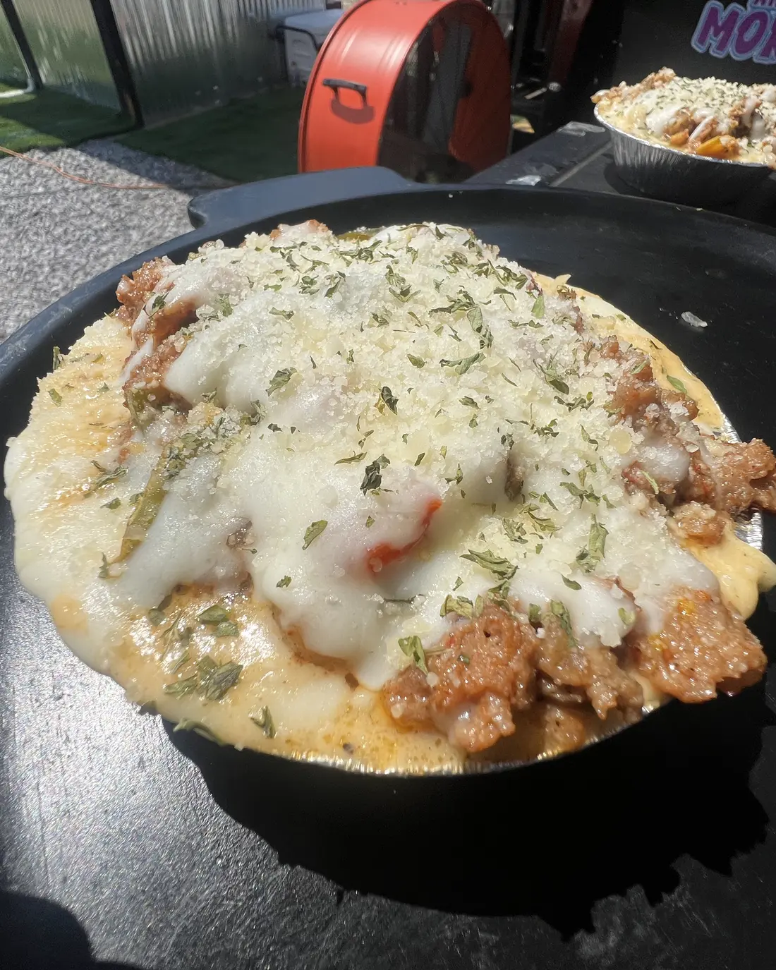 Philly Cheesesteak Mac from R&Beef Dawgz